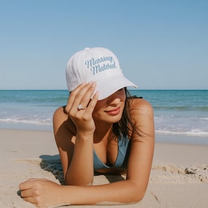 Embroidered Camp Bachelorette Hat | Personalized Bachelorette Party Cap | Bridal Party Gift | Unisex Baseball Cap | Bachelorette Party Favor