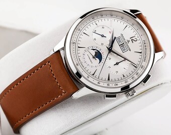 JAEGER LECOULTRE Master Control Chronograph Automatik Weißes Zifferblatt Herrenuhr Art.-Nr. Q4138420