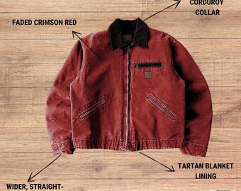 Carhartt J97 MOS Moss Detroit Work Jacket - Etsy Carhartt J97 MOS Moss Detroit Work Jacket - Etsy
