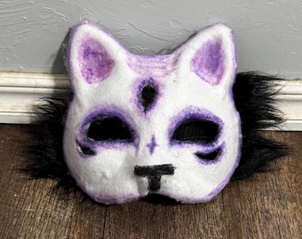 Purple alien mask