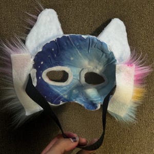 pansexual bunny/cat mask image 4