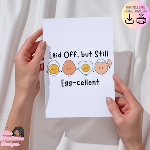 Licencié, mais toujours excellent ! | Carte d'adieu humoristique | Redondance