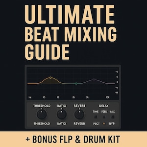 Music Production Mixing Guide PDF, Learn to Mix Beats in any DAW, EQ & Compression Secrets, Pro Audio E-Book