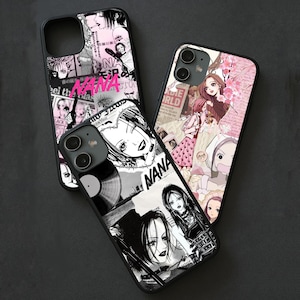 Inspired NANA Japanese Anime Phone Cases Phone Case Cover for iPhone 16 Pro, 15, 14, 13, 12, 11, Pixel 9A, 8Pro, 7, Samsung S25,S24,S23
