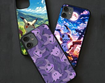 MiKiWUU iPhone11ProMax ケース Mimikyu 2 Phone Case Cover for Apple iPhone 11 12 13 14 15