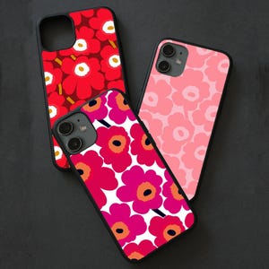 Inspired Poppy Flower  Phone Case Cover for iPhone 16 Pro, 15, 14, 13, 12, 11, Pixel 9A, 8Pro, 7, Samsung S25, S24, S23, S22