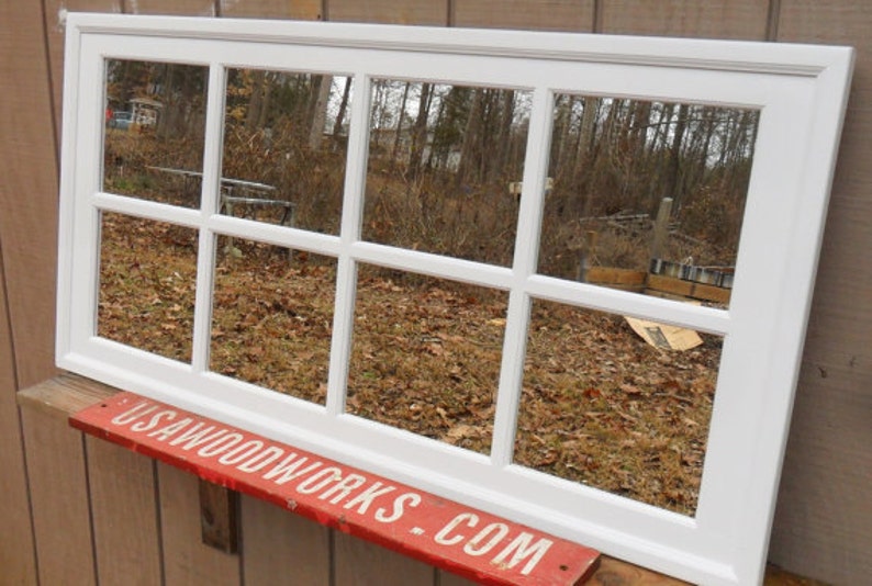 Sofa Mirror Mantel Factory Finish Hand Crafted Window