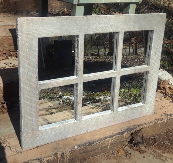 Barn Wood Mirror Reclaimed Wood Mirror Wooden Mirror Etsy