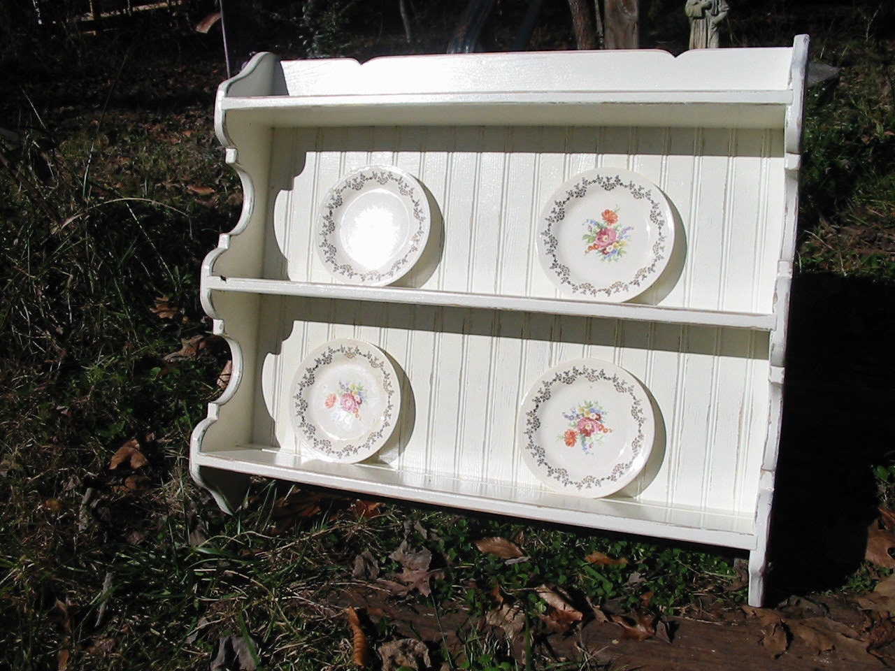 Pottery Plate Rack Distressed Black Pottery Plate Rack , Cottage Plate Wall Shelf,. 24 28 ...