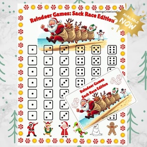 Christmas in July Savings Challenge - Sack Race Edition