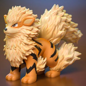Figurka Arcanine | W pełni kolorowa i w wielu rozmiarach | Wyprodukowano w USA