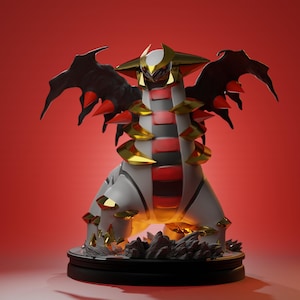 Figurka Giratina Altered | W pełni kolorowa i w wielu rozmiarach | Wyprodukowano w USA
