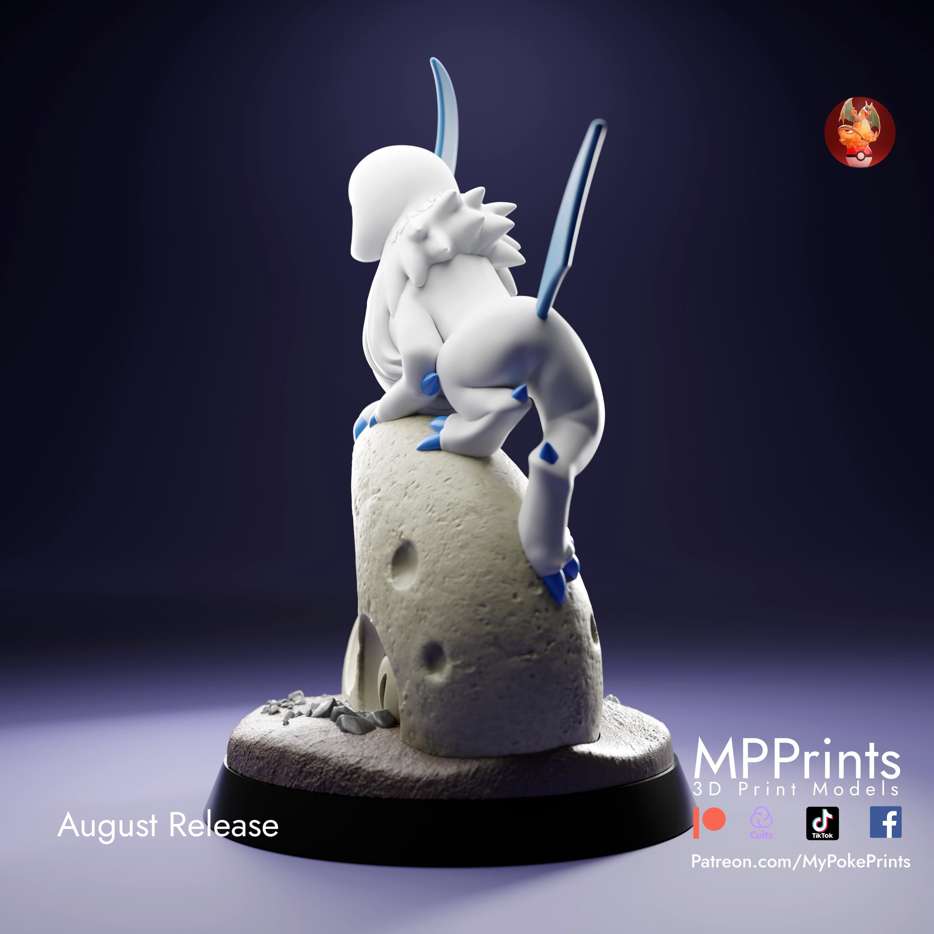 Pokémon Absol & Lunatone Statue – Absol Collector Figure – Hoenn| Fully ...