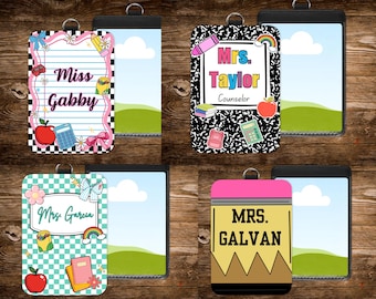 Teacher Badge PNG Multi-Pack, Teacher Sublimation Design (Digital Download)