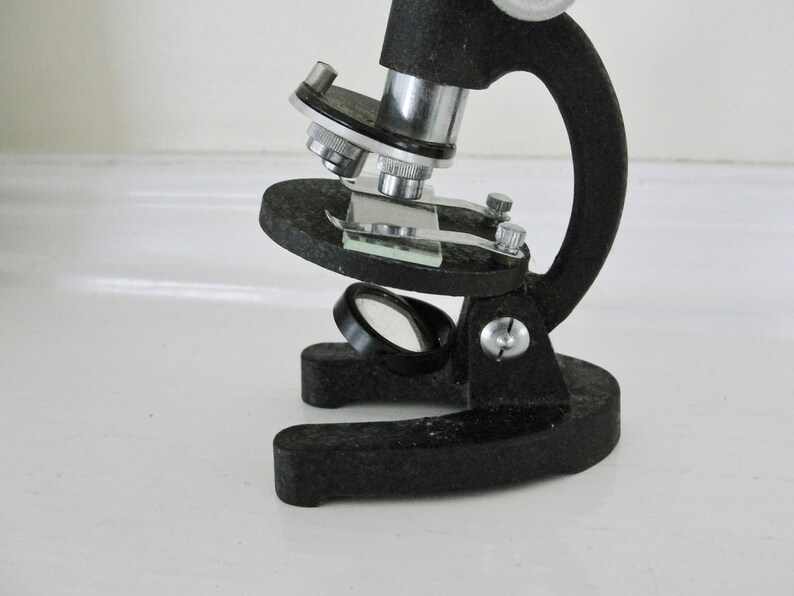 Vintage Miniature Children's Microscope Harper Etsy