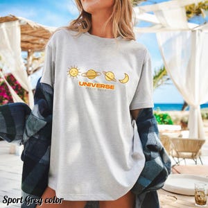Cosmic Vibes Unisex Heavy Cotton Tee | Universe, Space Lover Gift, Celestial Shirt, Astronaut Tee, Galaxy Apparel, Astrology Fashion