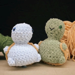 Crochet Cheeky Turtle Plush