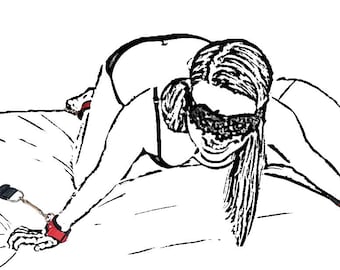 Fun BONDAGE Bed System for Submissive- Heavy Restraint, Vegan Adjust BDSM Washable Dominant UNDER mattress! Dark romance/kinky novelty gift!