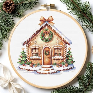 Kruissteekpatroon «Gingerbread House»: kerstverhaal (pdf-download)