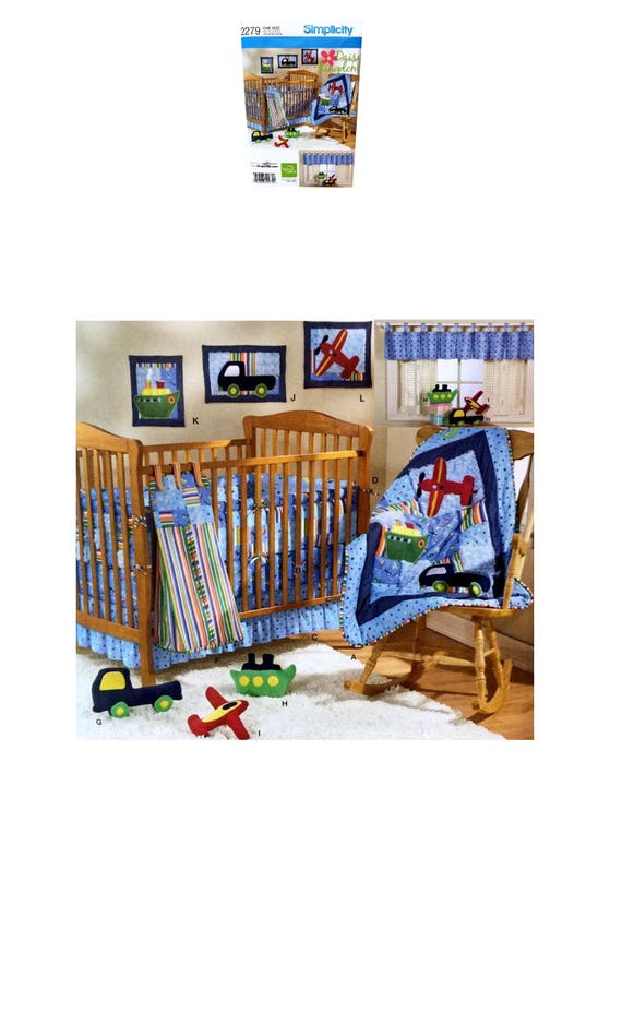 crib bumper pattern simplicity