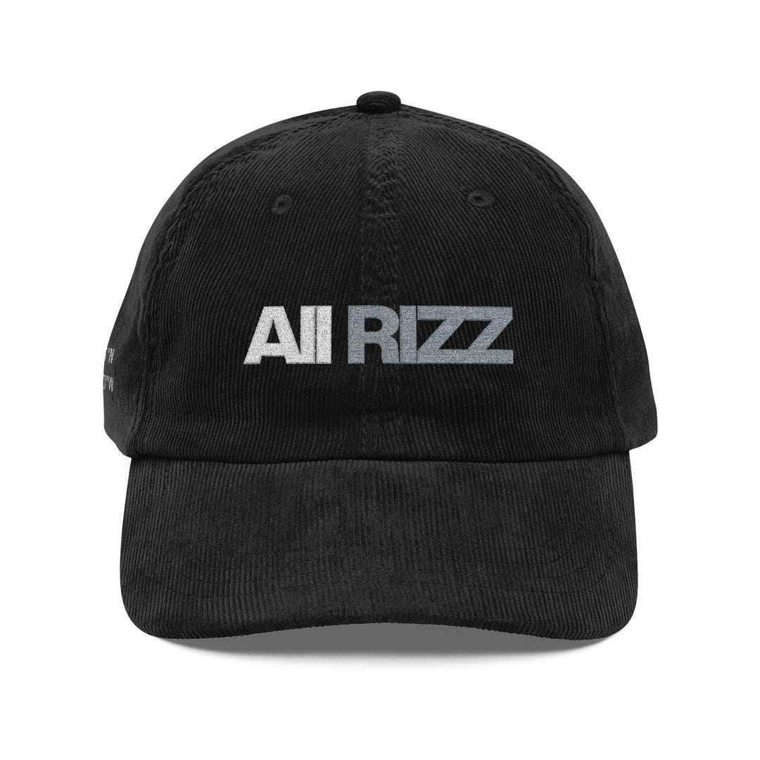 Embroidered Vintage ALL RIZZ Slang Cap , 90s Streetwear - Etsy