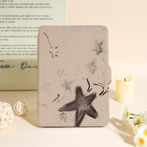 Dreamy Star Design Cover Kindle Case For Kindle Paperwhite 12th 7&quot;,Paperwhite 1/2/3/4, Kindle 11th Gen, Kindle Colorsoft Case,Bookish Gifts