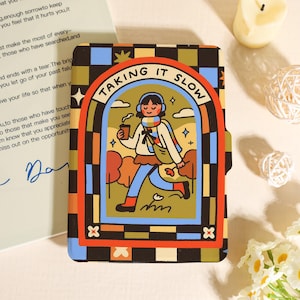 Taking It Slow-Walk Scene Kindle Case For Paperwhite 12th,Paperwhite 1/2/3/4,Kindle 12th/10th/11th,Kindle Colorsoft Case,For Bookish Gift