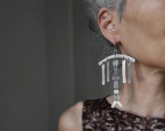 Tribe earrings - strips