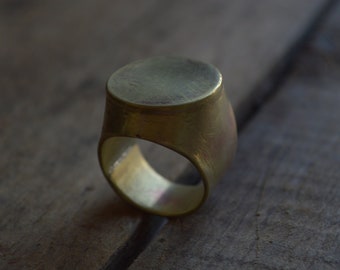 Siegelring - Unisex Ring - Messing Ring