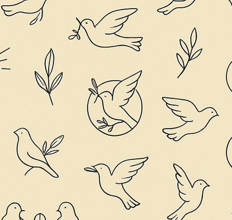 Dove Tattoo Flash Sheet 100 Fineline Bird Peace Designs digital dove-tattoo-flash-sheet-100-fineline-bird-peace-designs-digital