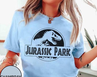 Vintage Jurassic Park T-Shirt, Retro Dinosaur Tour Shirt