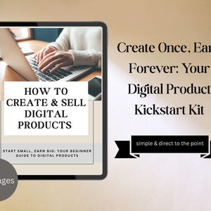 Digital Product Ebook: Etsy, Gumroad, Kajabi & Facebook (PDF)