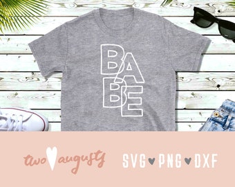 Babe, scramble, bridesmaid, scrambled, Bachelorette, SVG, DXF, PNG, marry, Cricut, Silhouette, wedding, love, fun, married, engaged, trendy