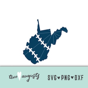 Béisbol y sóftbol de Virginia Occidental SVG, DXF y PNG Puntos de béisbol, mamá de la pelota, simple, estado, EE. UU., puntos de sutura, WV, béisbol, amor, padres de la pelota