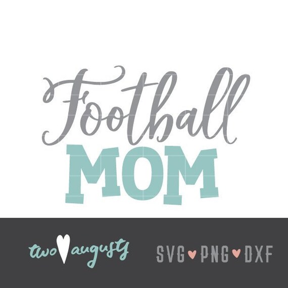 Download Football Mom Cursive Svg Dxf Png Fan Files Design Etsy
