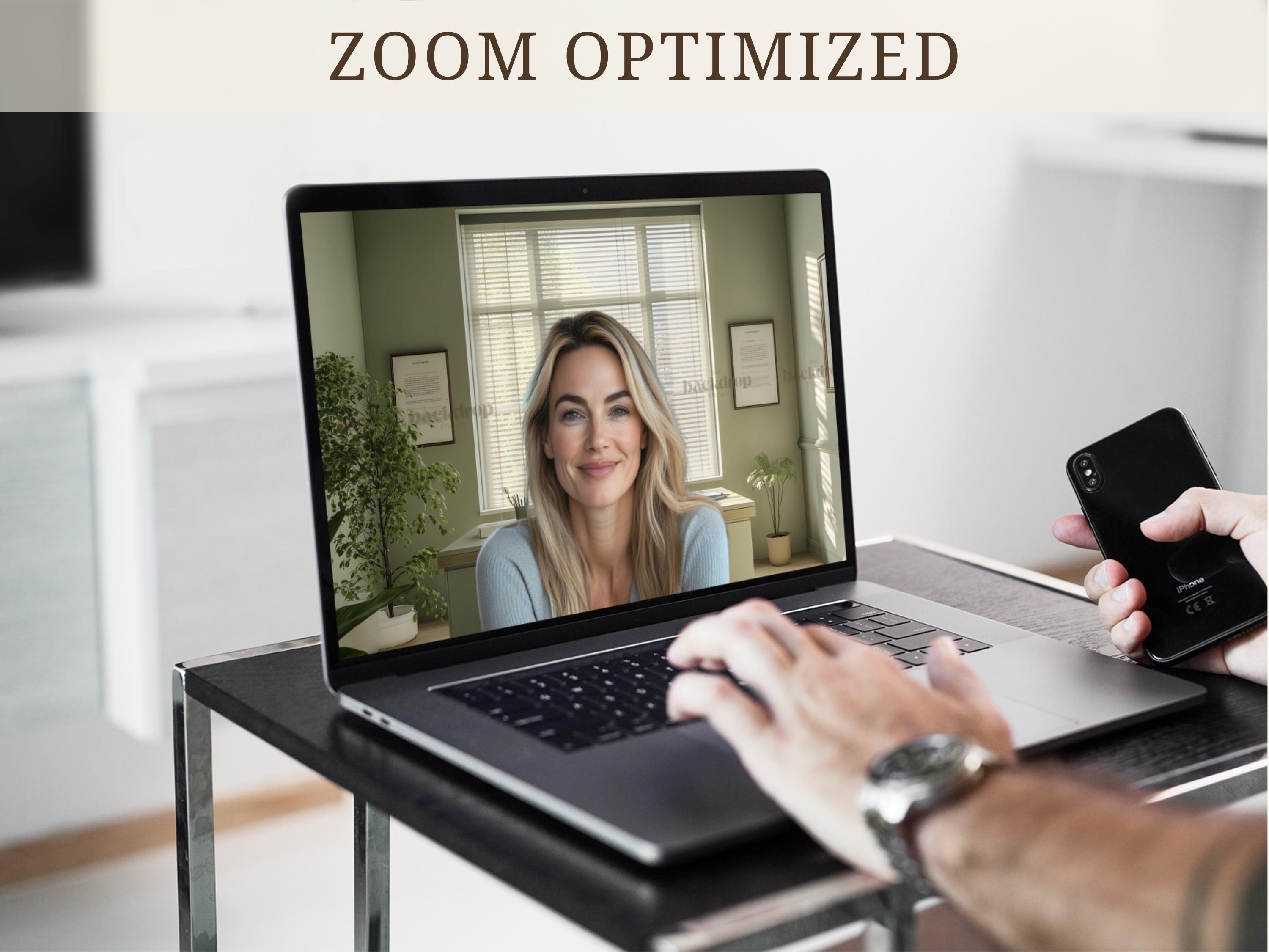 School Office Zoom Background Counselling Background Office for Video ...