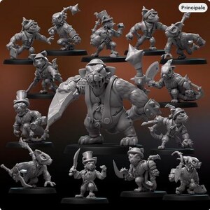 Gaslight Gutter Kings Team / Dice Heads