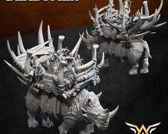 Assault beast rhino / June 2026 / White Angel Miniatures