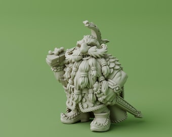 Thugni Olafsson, Dwarf Adventurer Big Scale / Durgin Paint Forge