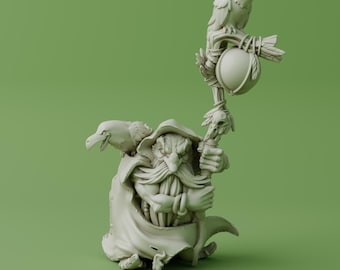 Kragmir the Crowseer Big Scale / Durgin Paint Forge