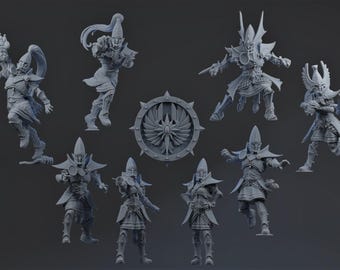 Nobles élficos - Parte 2 / BruteFun Miniatures