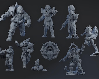 Paquete de estrellas surtidas / BruteFun Miniatures