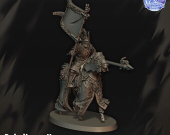 Paladin on Horse / June 2026 / Dragons Lake Miniatures