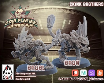 Miniaturas de los Hermanos Skink / UGNI