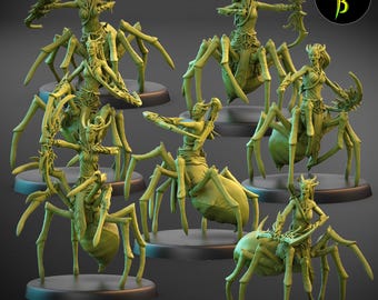 Spider God Favored Bow Squad / ClayBeastCreation