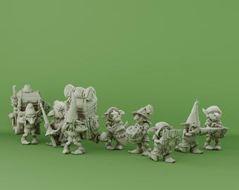 Goblin Squires of Moss Hill / Durgin Paint Forge
