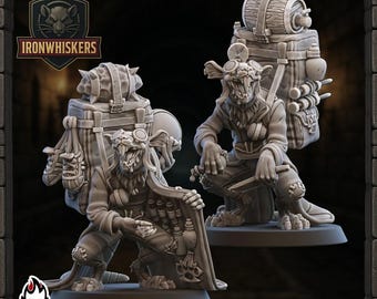 Boticario y vendedor / Miniaturas UGNI