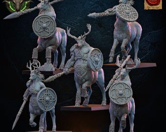 Centaurs Unit (25x50mm base) / June 2026 / Lost Kingdom Miniatures