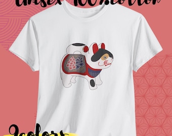 Late Edo-Period Inuhariko Japanese Art T-Shirt – Unisex Heavy Cotton Graphic Tee