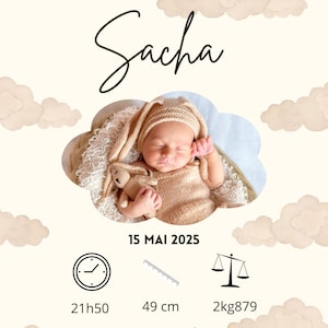 Birth announcement (Digital)